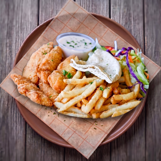 Buffalo Chicken Fingers Plate