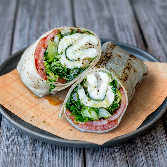 Buffalo Mozzarella Wrap.