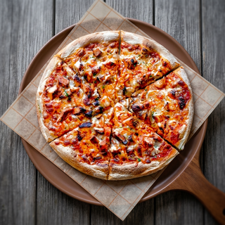 Chicken Stir Fry Pizza