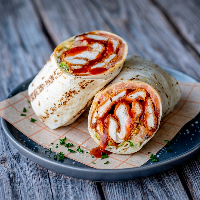 Buffalo Chicken Wrap.