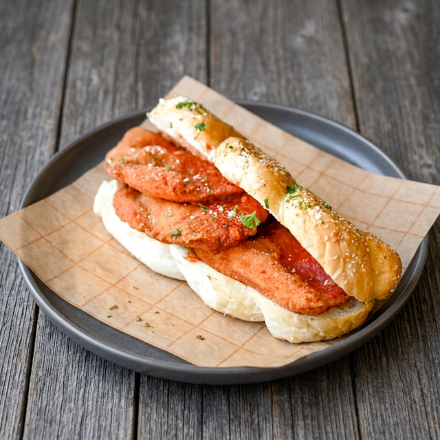 Chicken Parmesan Sub.
