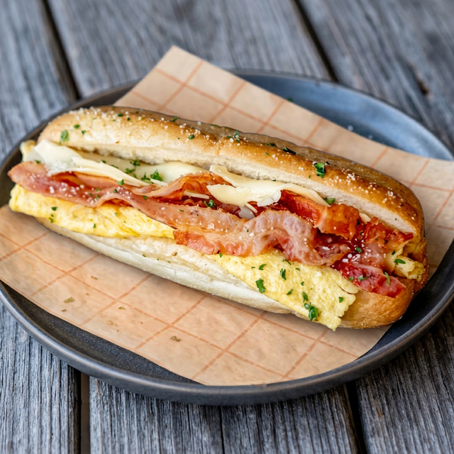 Bacon & Egg Sub.