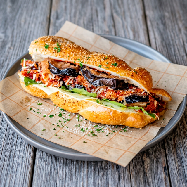 Eggplant Sub.