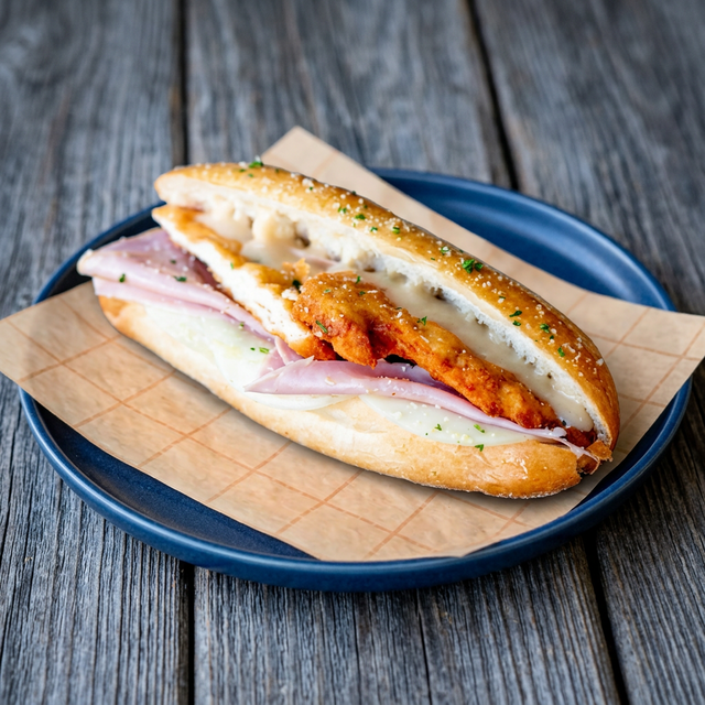 Chicken Cordon Bleu Sub.