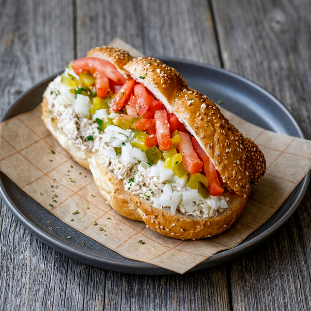 Tuna Salad Sub.