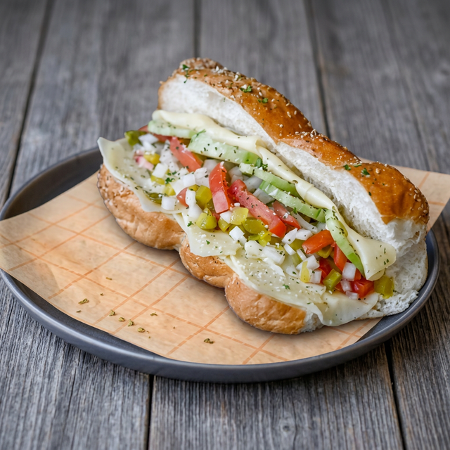 Cold Veggie Sub.